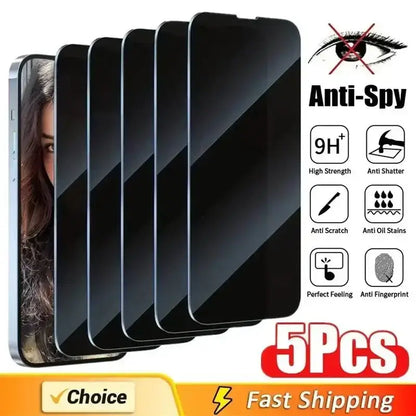 Anti-peeping film on Shield Your Screen Ultimate Privacy Screen Protector for total privacy