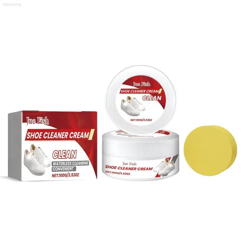 Shoe Cleaner Cream For Yellow Edge Decontamination Wash - Estalios