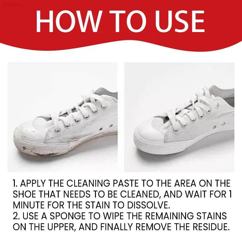 Shoe Cleaner Cream For Yellow Edge Decontamination Wash - Estalios