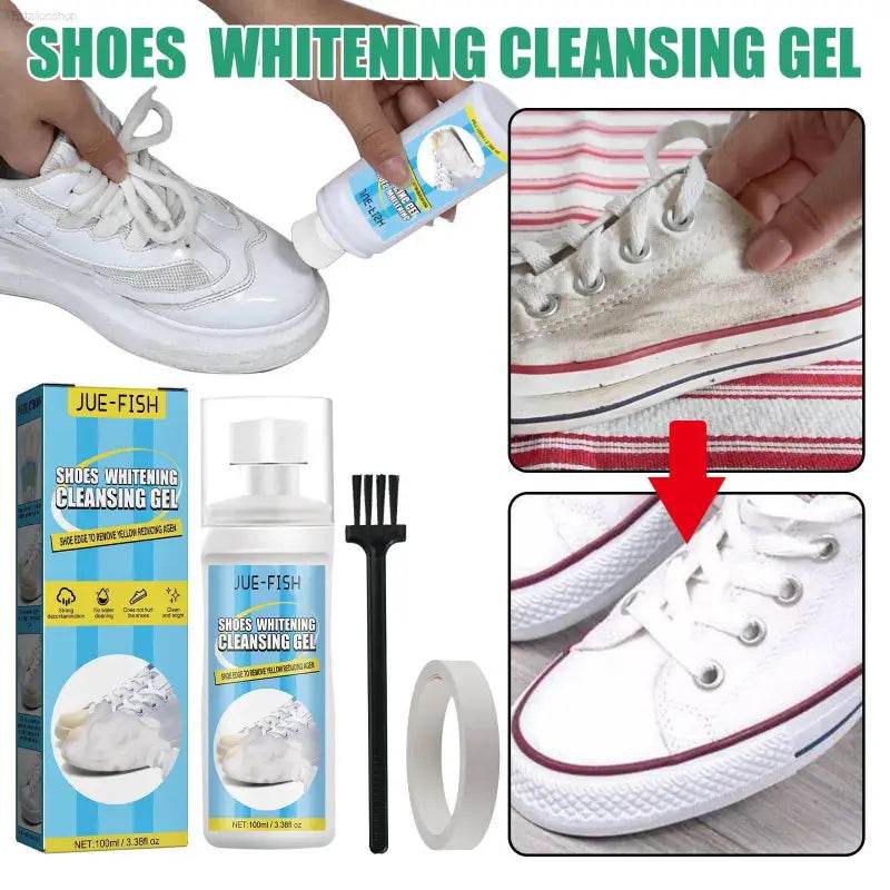 Shoes Whitening Cleansing Gel For Yellow Stain Removal - Estalios