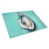 Shuck Yeah! Aqua Pearl Oyster Cutting Board Set - Estalios