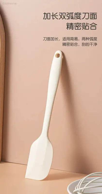 Ivory Dream: Modern Minimalist Kitchen Silicone Baking Set! Unleash your Inner Chef with our White Silicone Kitchen Utensils, a Complete Baking Ut - Estalios