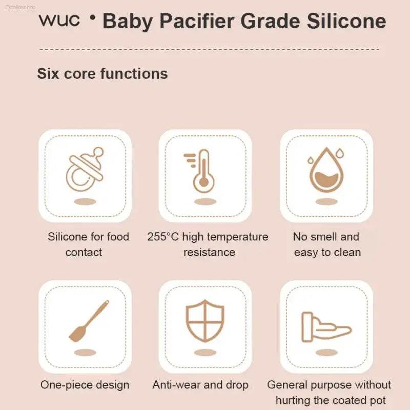 Ivory Dream: Modern Minimalist Kitchen Silicone Baking Set! Unleash your Inner Chef with our White Silicone Kitchen Utensils, a Complete Baking Ut - Estalios