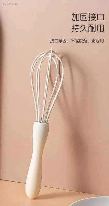 Ivory Dream: Modern Minimalist Kitchen Silicone Baking Set! Unleash your Inner Chef with our White Silicone Kitchen Utensils, a Complete Baking Ut - Estalios