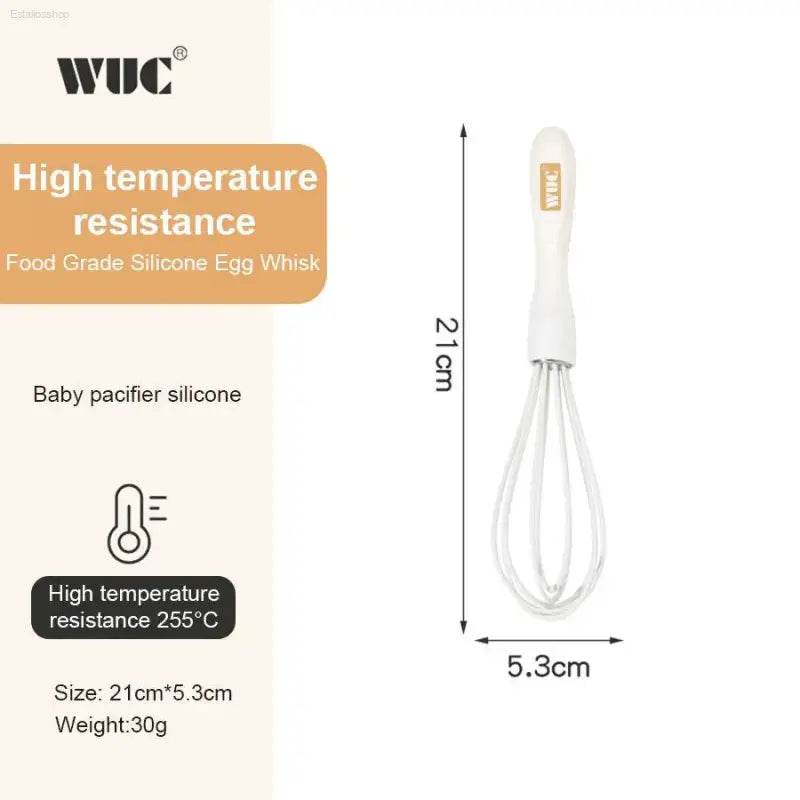 Ivory Dream: Modern Minimalist Kitchen Silicone Baking Set! Unleash your Inner Chef with our White Silicone Kitchen Utensils, a Complete Baking Ut - Estalios