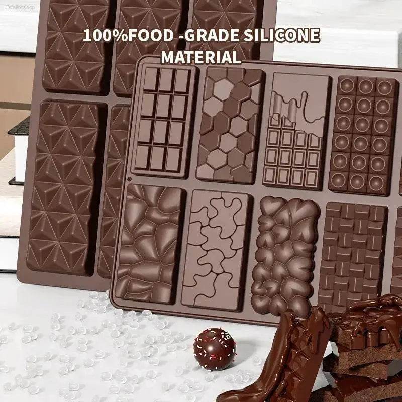 Chocolate bar silicone molds.