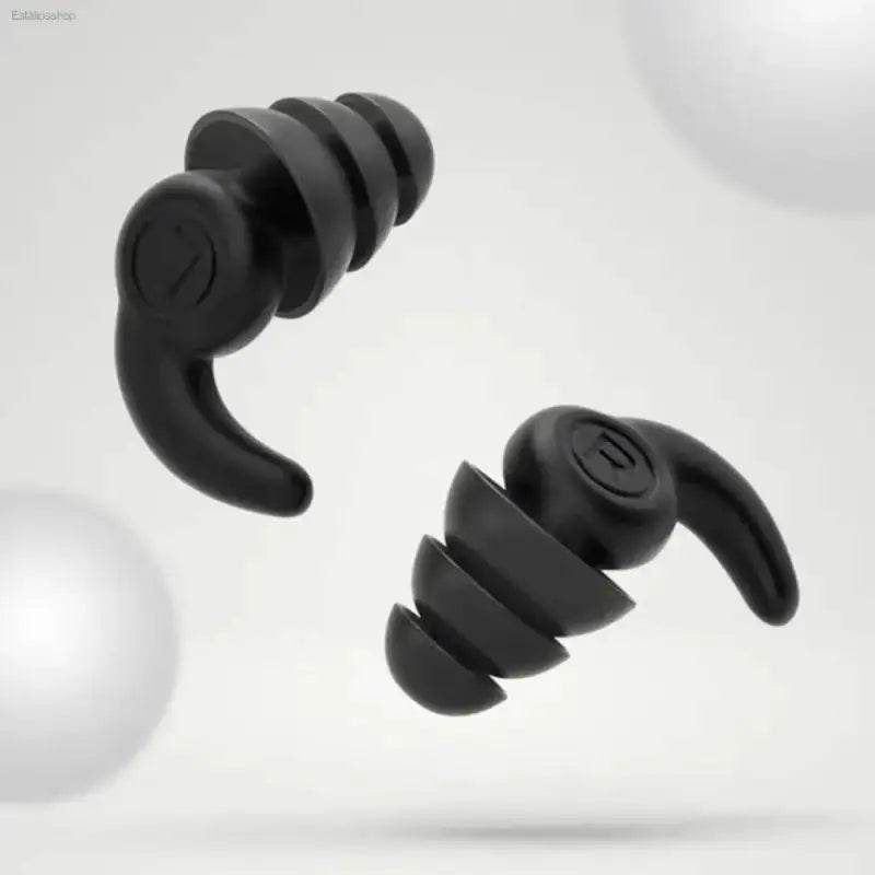 Premium Silicone Waterproof Earplugs with Noise Cancellation for Swimming and Sleeping - Estalios