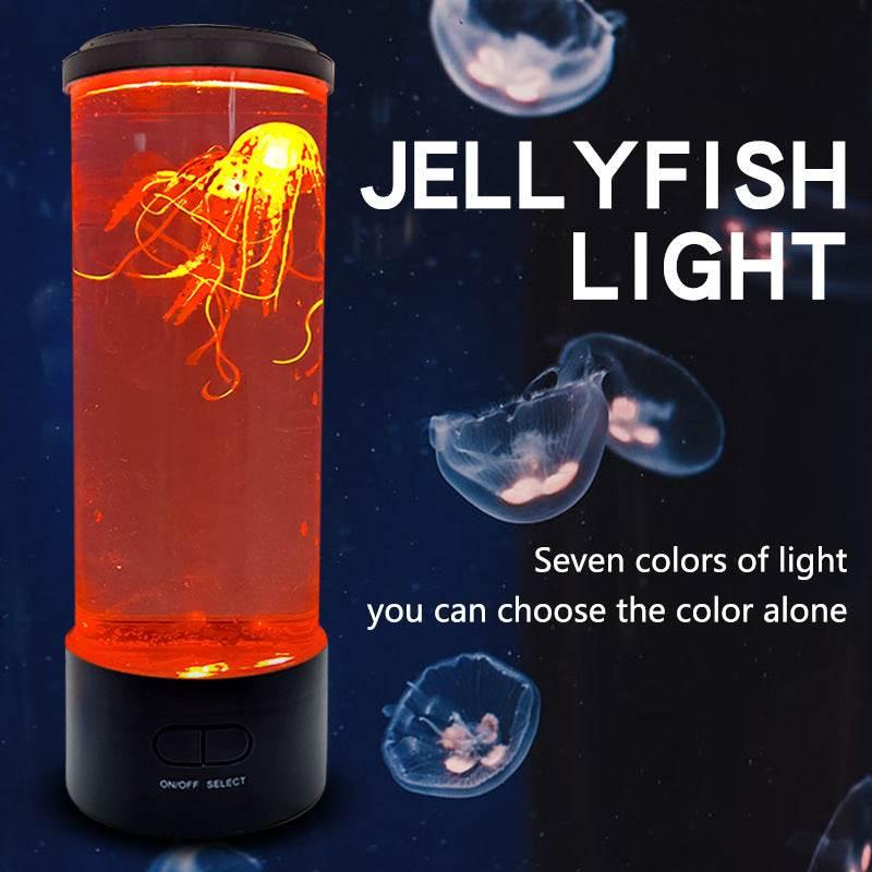 Simulation LED Colorful Large Jellyfish Light - Relaxing Atmosphere Night Light - Estalios