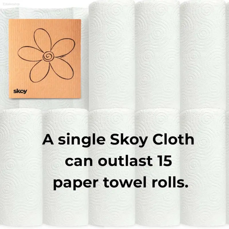 Reusable cleaning cloth.