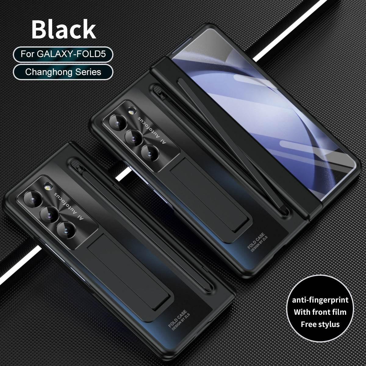 Sleek Blue Power Case: Stand, Stylus & Smudge Shield - Estalios