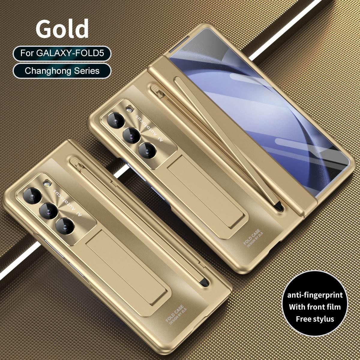 Sleek Blue Power Case: Stand, Stylus & Smudge Shield - Estalios
