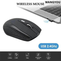 Slick Black Wireless Mouse for Effortless Control and Precision - Estalios