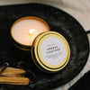 Slow North Soy Wax Candle in Gold Tin with Essential Oil - Estalios
