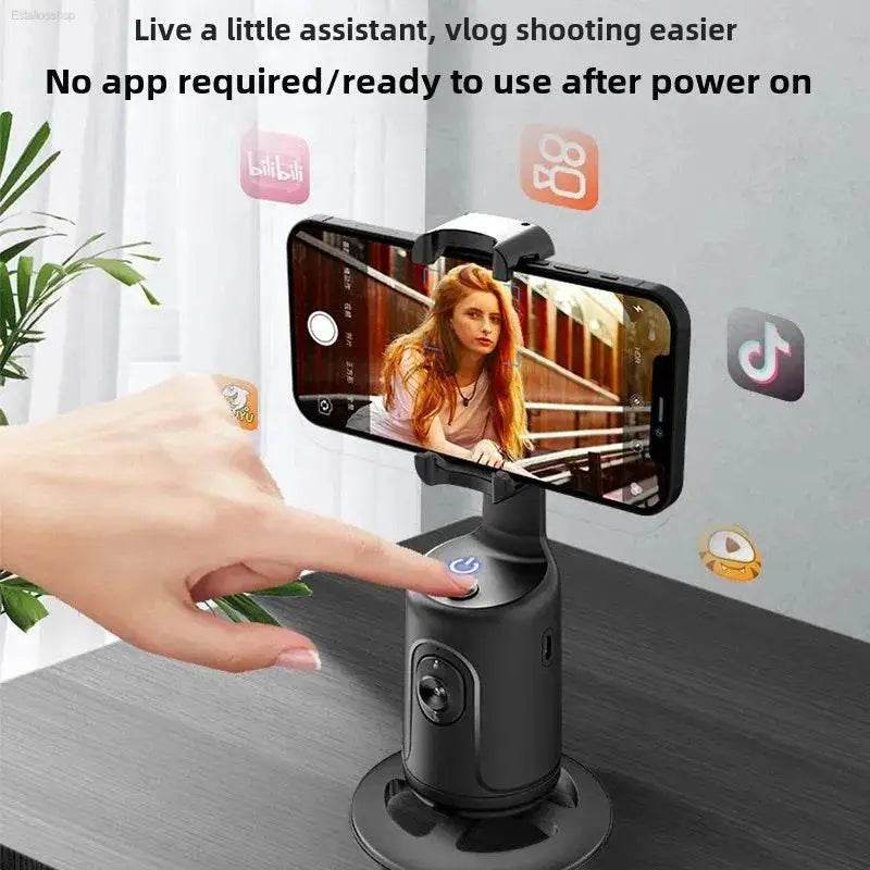 Smart AI Face Recognition 360° Mobile Phone Camera Mount - Estalios