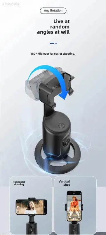 Smart AI Face Recognition 360° Mobile Phone Camera Mount - Estalios