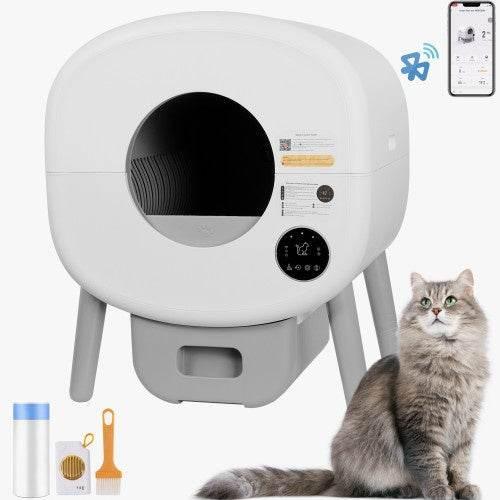 Smart Illuminated Cat Hub for Active Play and Cleanliness - Estalios