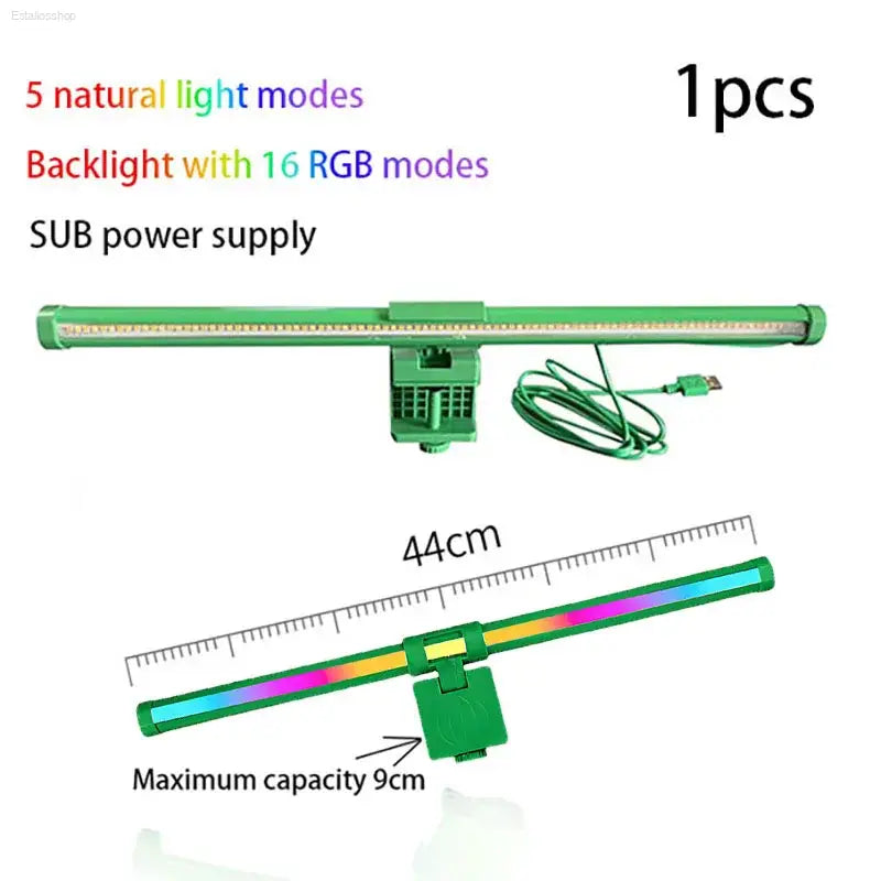 Monitor Light Bar RGB LED Liaht Bar Monitor Lighting Work Game Learning Reading Dimming Table Light Strip RGB Notebook Lighting