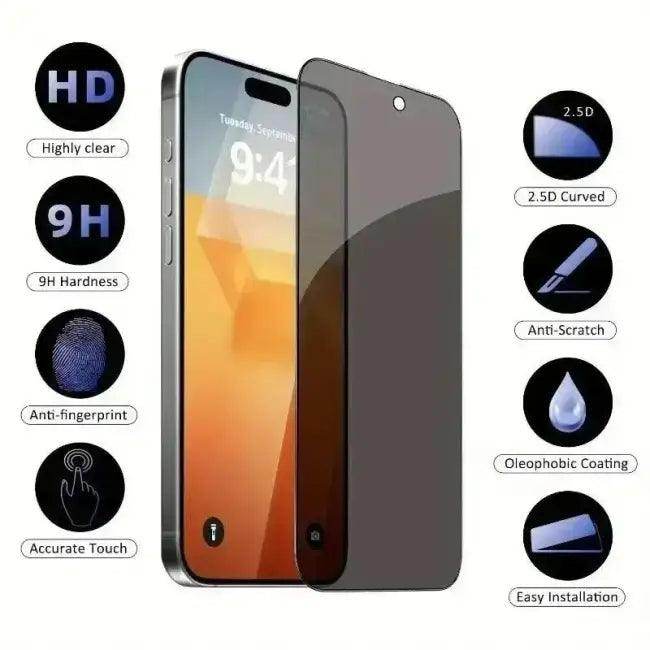 Boost Your Phone Privacy with Anti-Spy Screen Protector - Estalios