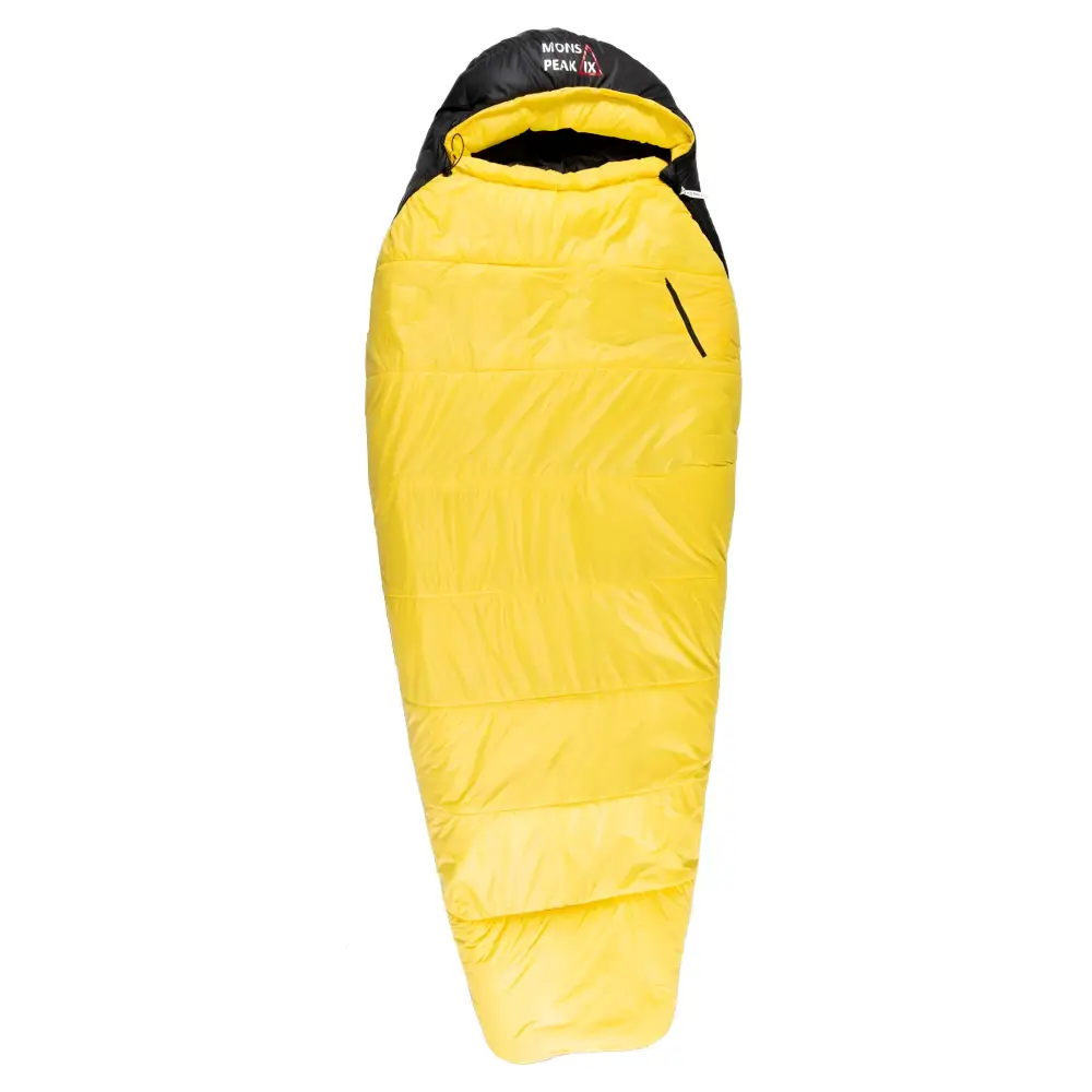 Cozy Yellow and Black Sleeping Bag from the Snag a Black & Yellow variant total