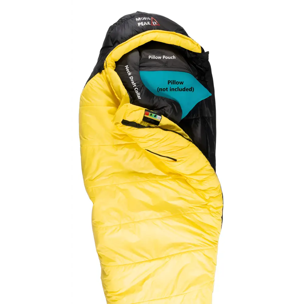 Yellow and black sleeping bag from Snag a Black & Yellow Sleeping Bag, perfect for cozy nights