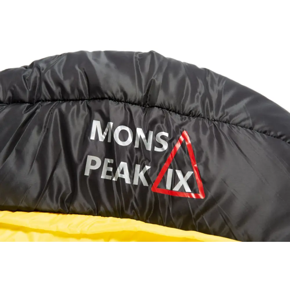 Black and yellow sleeping bag perfect for camping, snag yours before they’re all sold!