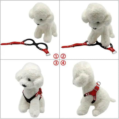 Pawsome Bold Adjustable Dog Harness for Stylish Adventures - Estalios