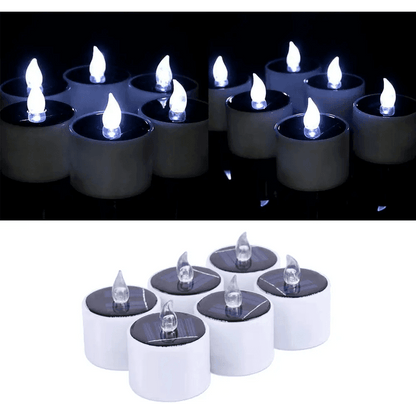Sunlit Sparklers: Solar Candles That Dazzle Okay, here's a product description for those Sunlit Sparklers: Illuminate your space - Estalios