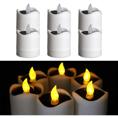 Sunlit Sparklers: Solar Candles That Dazzle Okay, here's a product description for those Sunlit Sparklers: Illuminate your space - Estalios