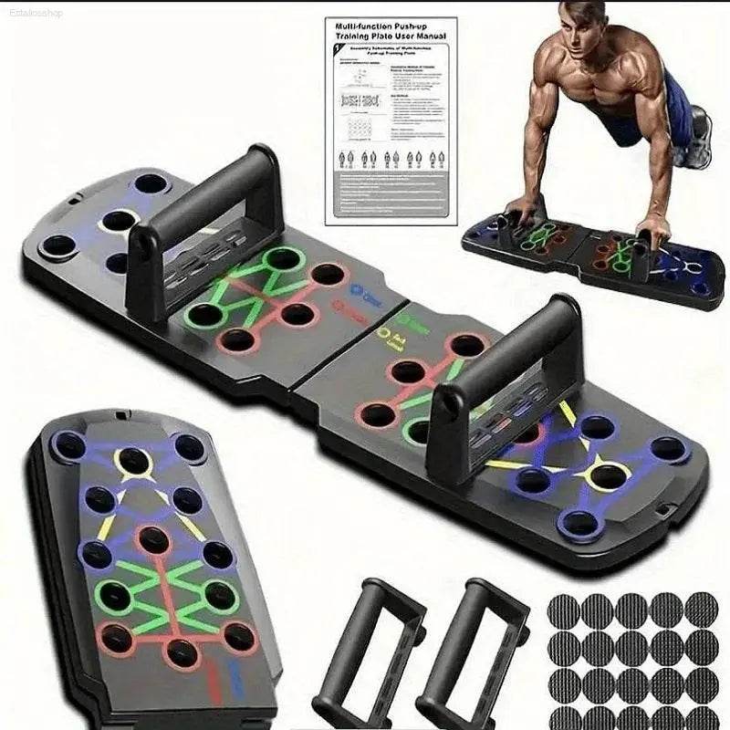 Solid Push Up Board Multi-Functional Home Workout System - Estalios