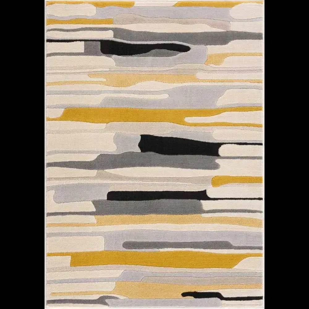Southfields Mustard Area Rug for Kids and Playful Spaces - Home Decor