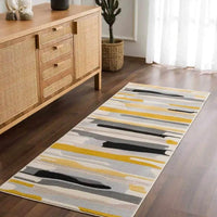 Southfields Mustard Area Rug for Kids and Playful Spaces - Home Decor