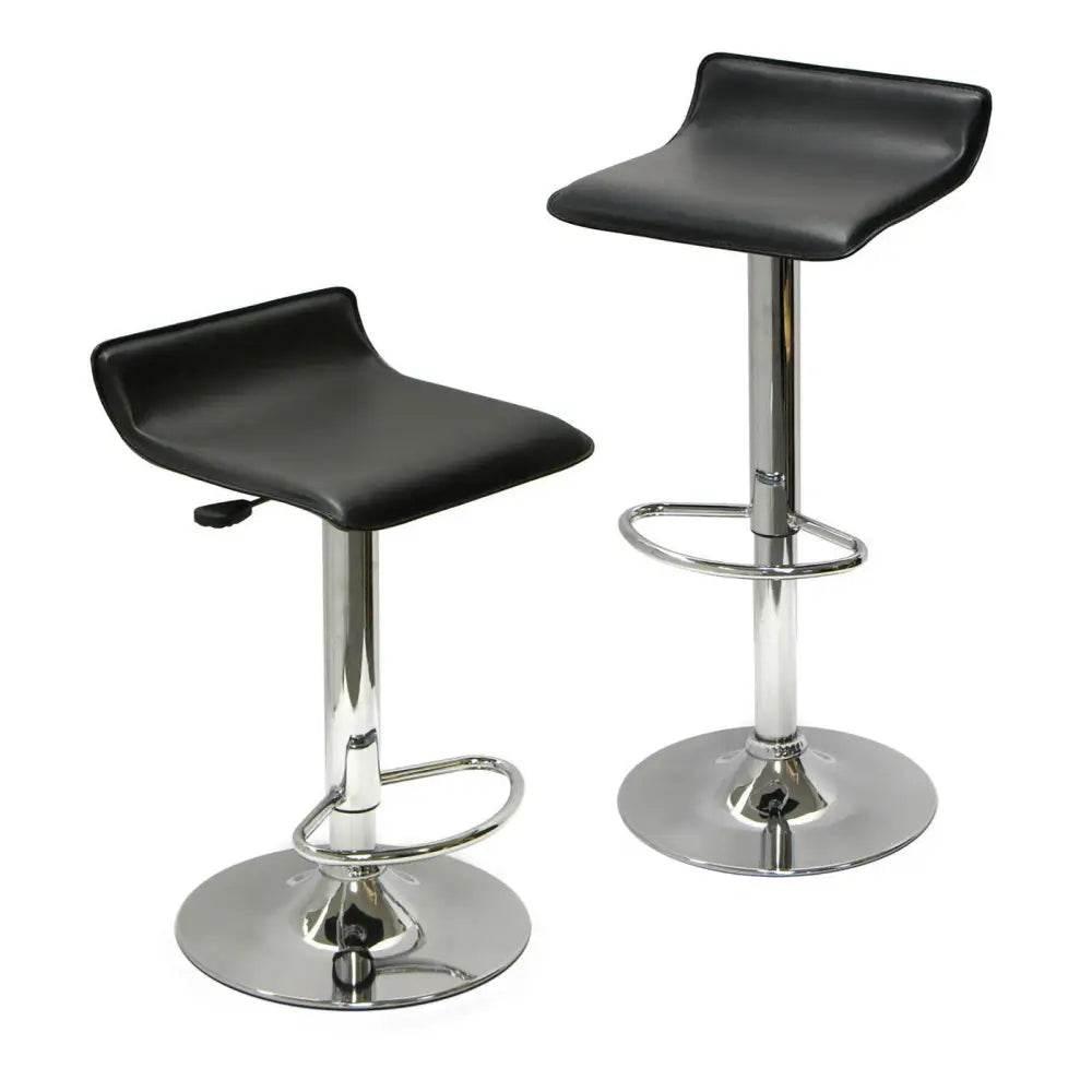 Spectrum Set of 2 Adjustable Air Lift Stool for Comfort - Estalios
