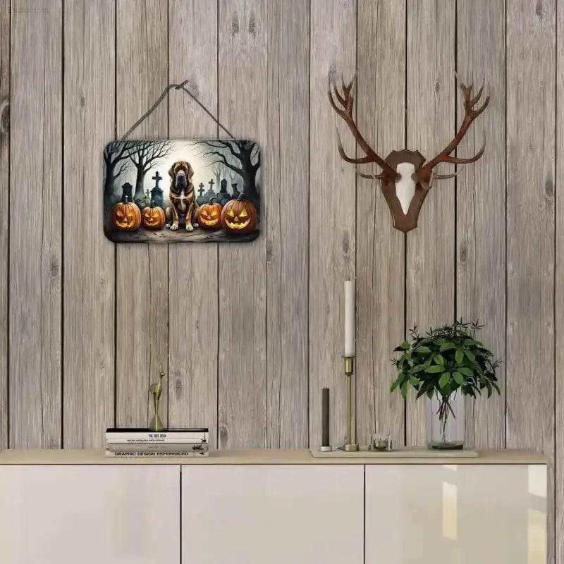 Spooktacular Halloween Dog Decor: Green Door Thrills! Alright, Check out this Awesome Halloween Dog Decor! Get Ready to Howl with Delight Because - Estalios