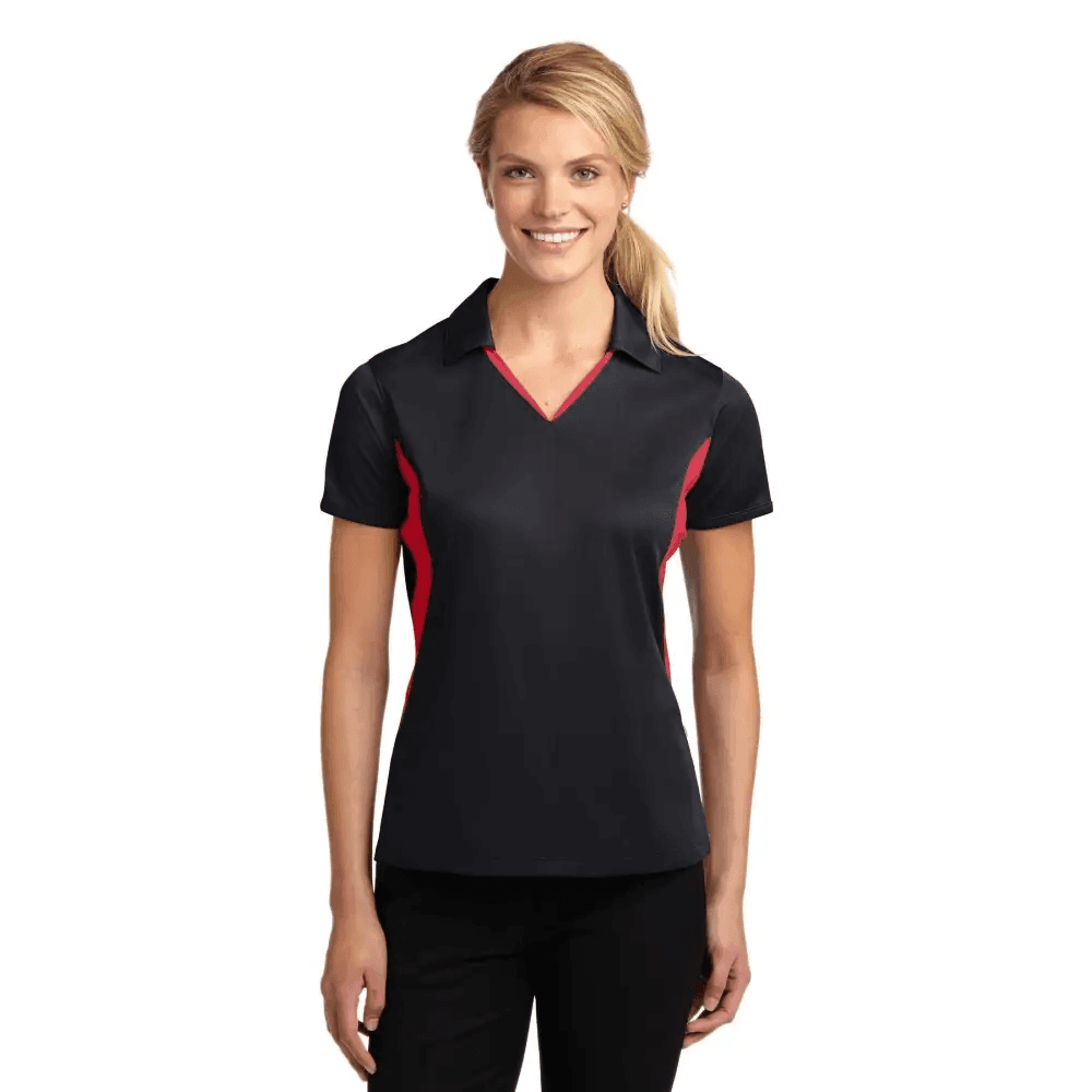 Polo Perfection: Blocked Micropique Styles! Here's your Product Description: Elevate your Wardrobe with these Stylish Women's Polo Shirts - Estalios