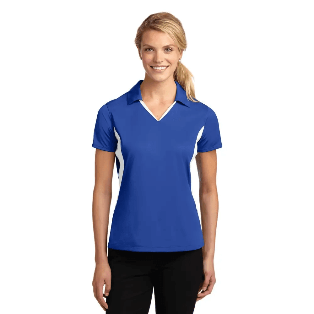 Polo Perfection: Blocked Micropique Styles! Here's your Product Description: Elevate your Wardrobe with these Stylish Women's Polo Shirts - Estalios