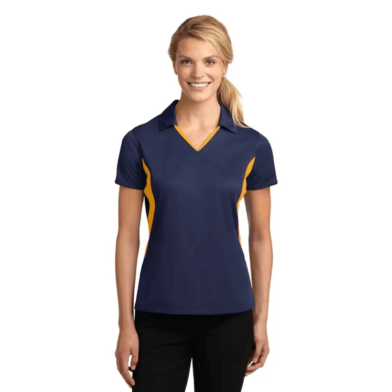Polo Perfection: Blocked Micropique Styles! Here's your Product Description: Elevate your Wardrobe with these Stylish Women's Polo Shirts - Estalios