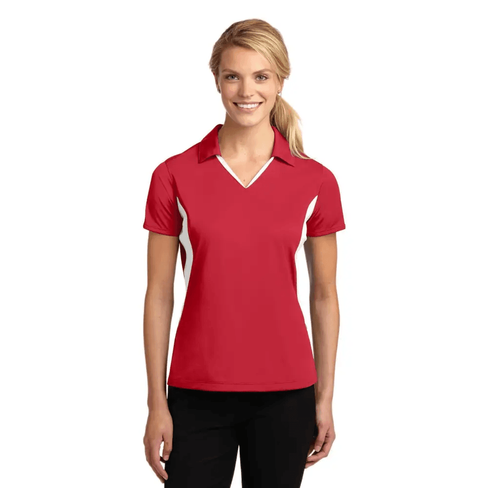 Polo Perfection: Blocked Micropique Styles! Here's your Product Description: Elevate your Wardrobe with these Stylish Women's Polo Shirts - Estalios