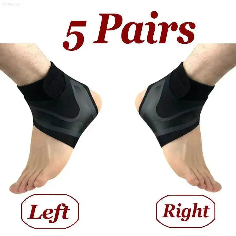 Premium Ankle Support Wrap with Tendon Pain Relief for Athletes and Active Individuals