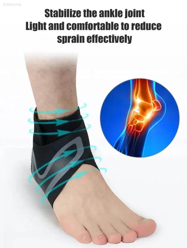 Sports Protective Ankle Sleeve For Basketball And Football - Estalios