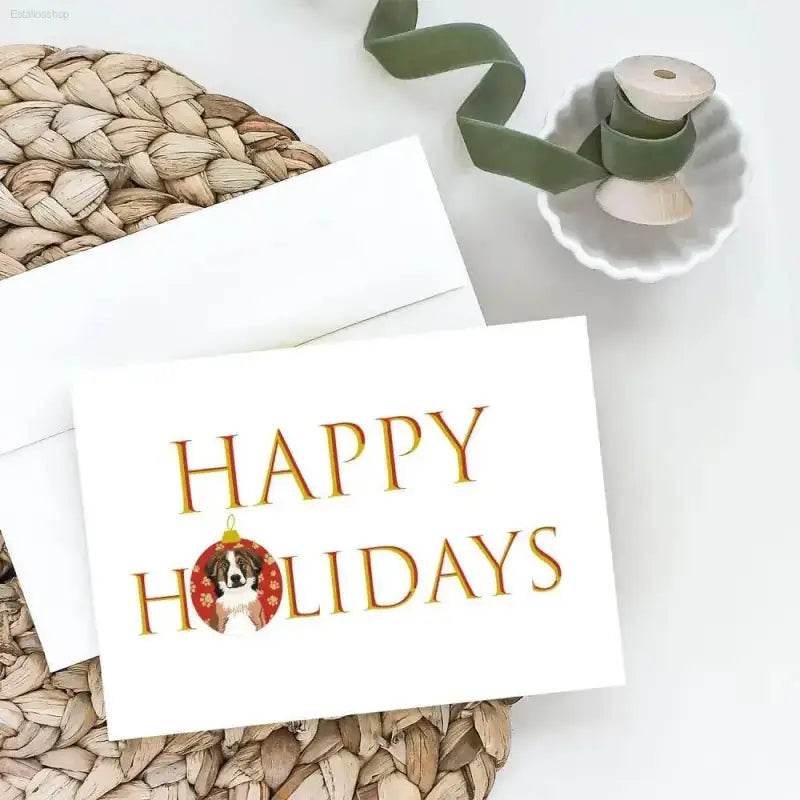 Spread Holiday Cheer with Packaged Greeting Cards Set! - Estalios
