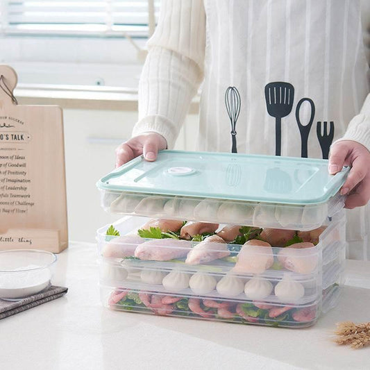 Stacked Food Storage Revolution for Kitchen Organization - Estalios
