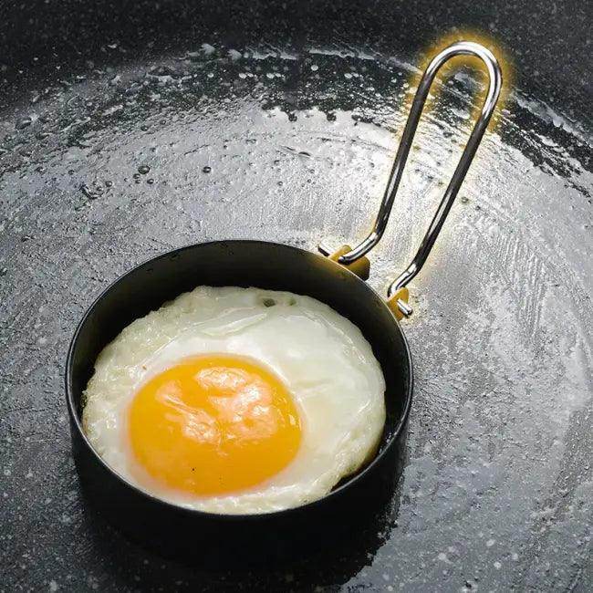 Egg-citing Black Egg Ring Set for Perfect Breakfast Eggs - Estalios