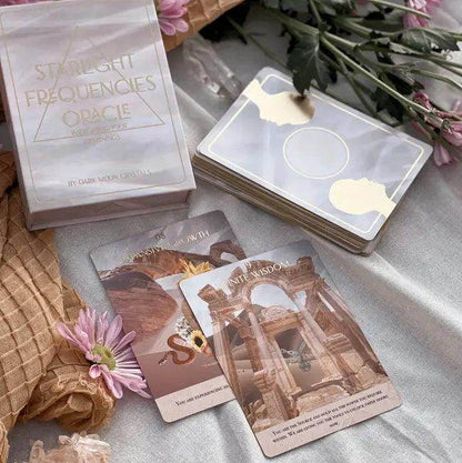 Starlight Angel Oracle Tarot Deck for Spiritual Growth - Estalios