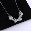Sterling Silver S925 Four-Leaf Clover Necklace for Women - Estalios