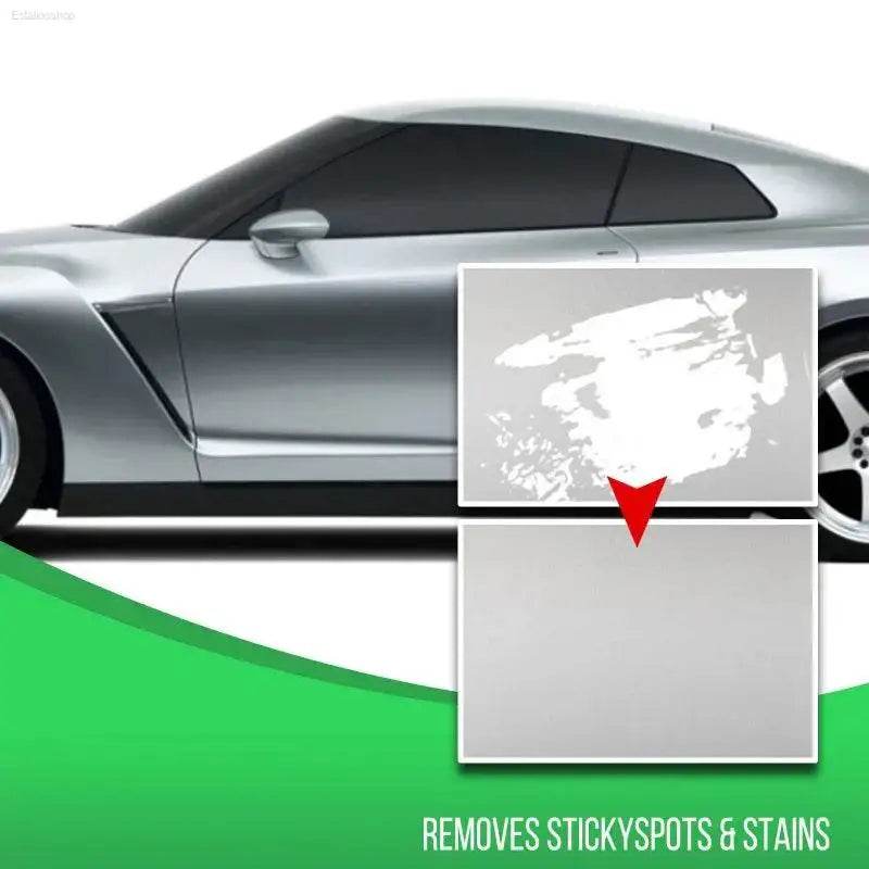 Car stain remover advertisement.