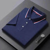 Colorful Trio Bold Striped Collar Polos for Stylish Comfort.