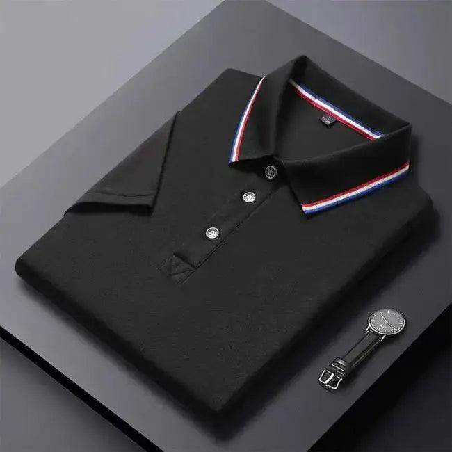 Colorful Trio Bold Striped Collar Polos for Stylish Comfort - Estalios