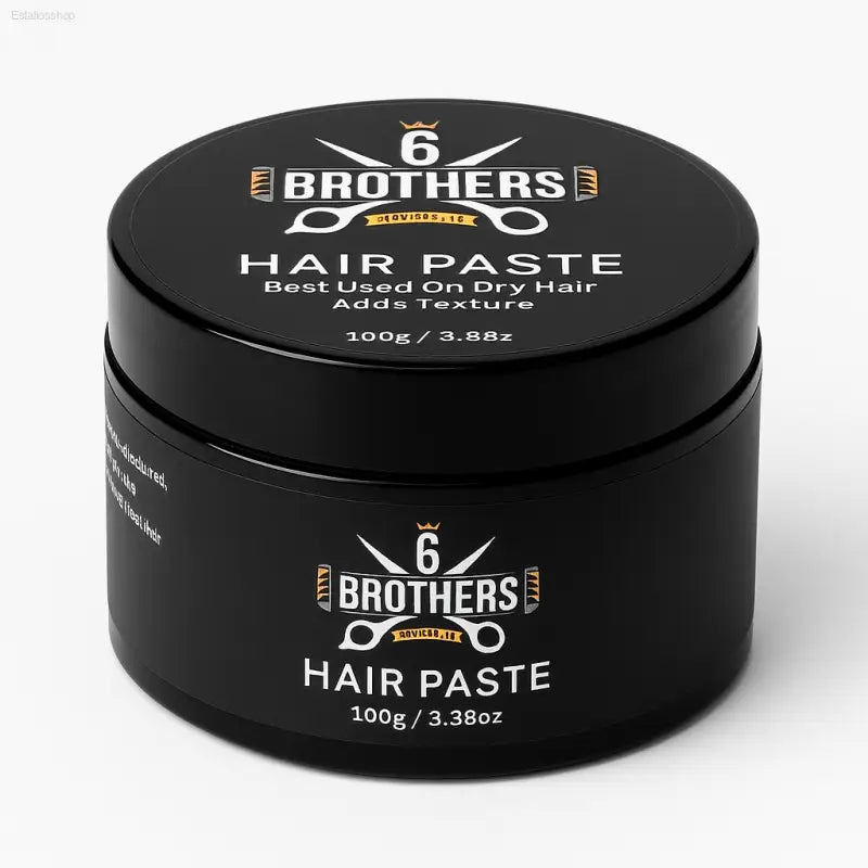 Strong Hold Hair Paste with Natural Ingredients for All Hair Types 6 Brothers Services LLC  EstaliosShop