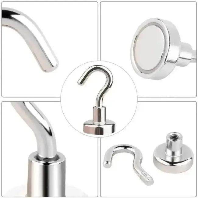 Strong Magnetic Hooks for Kitchen Storage and Organization - Estalios
