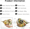 Stunning Hand Blown Glass Nautilus Conch Sculpture - Multicolor Seashell Art Figurine for Elegant Home Decor and Unique Crystal Paperweight - Estalios